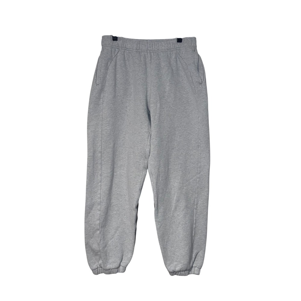 Lululemon Athleisure Scuba Joggers Womens S Grey Cotton Blend LW5GI9S